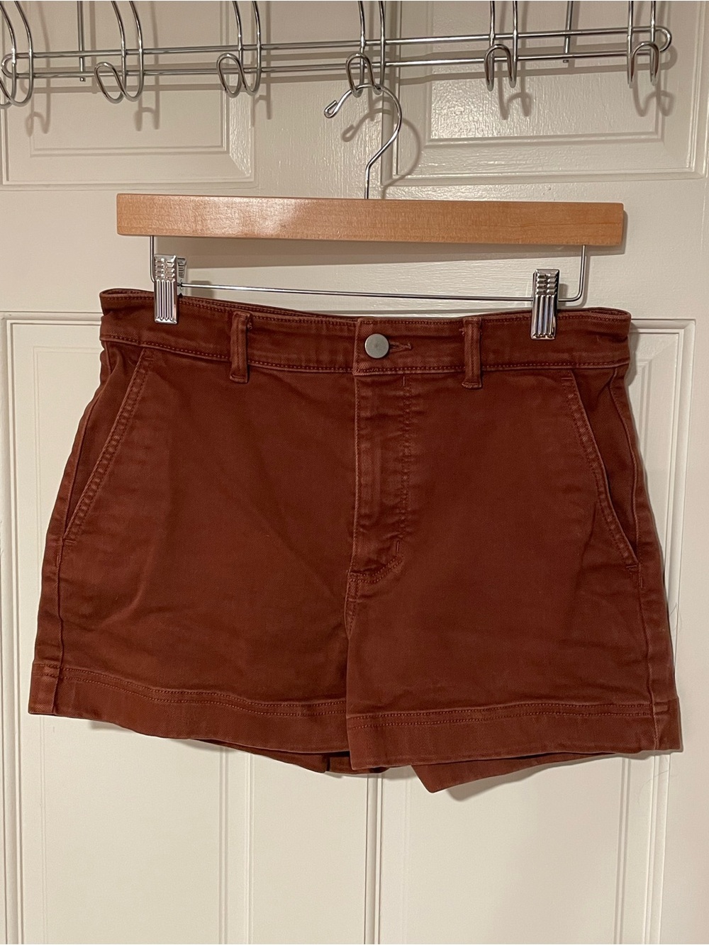 Everlane Women’s High-Rise Shorts - Rosewood